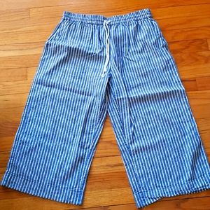 High waist linen pants